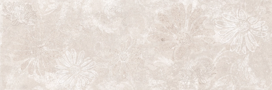 Carrelage 30X90 P CEMSTYLE DAISY BONE MAT R PRI.
